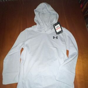 Boys sz Youth XS Under Armour Rival Terry Hoodie